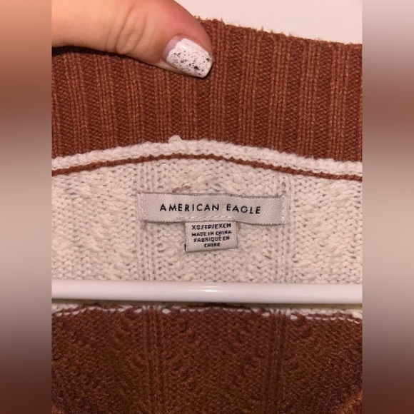 American Eagle Striped Knitted Sweater - Picture 3 of 3